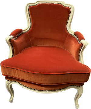 fauteuil_bergere_orange_blanc